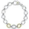 Single Station Diamond Link Bracelet