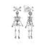 Skeleton Drop Earrings