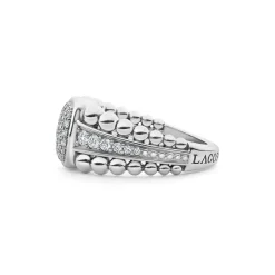 Small Diamond Statement Ring