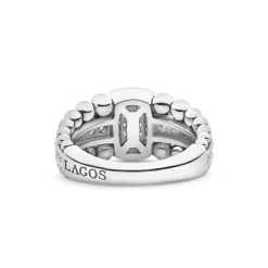 Small Diamond Statement Ring