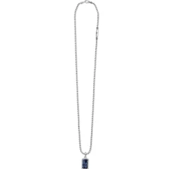 Small Pietersite Tag Amulet Necklace