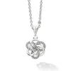 Small Sterling Silver Pendant Necklace
