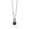Smokey Quartz Gemstone Pendant Necklace