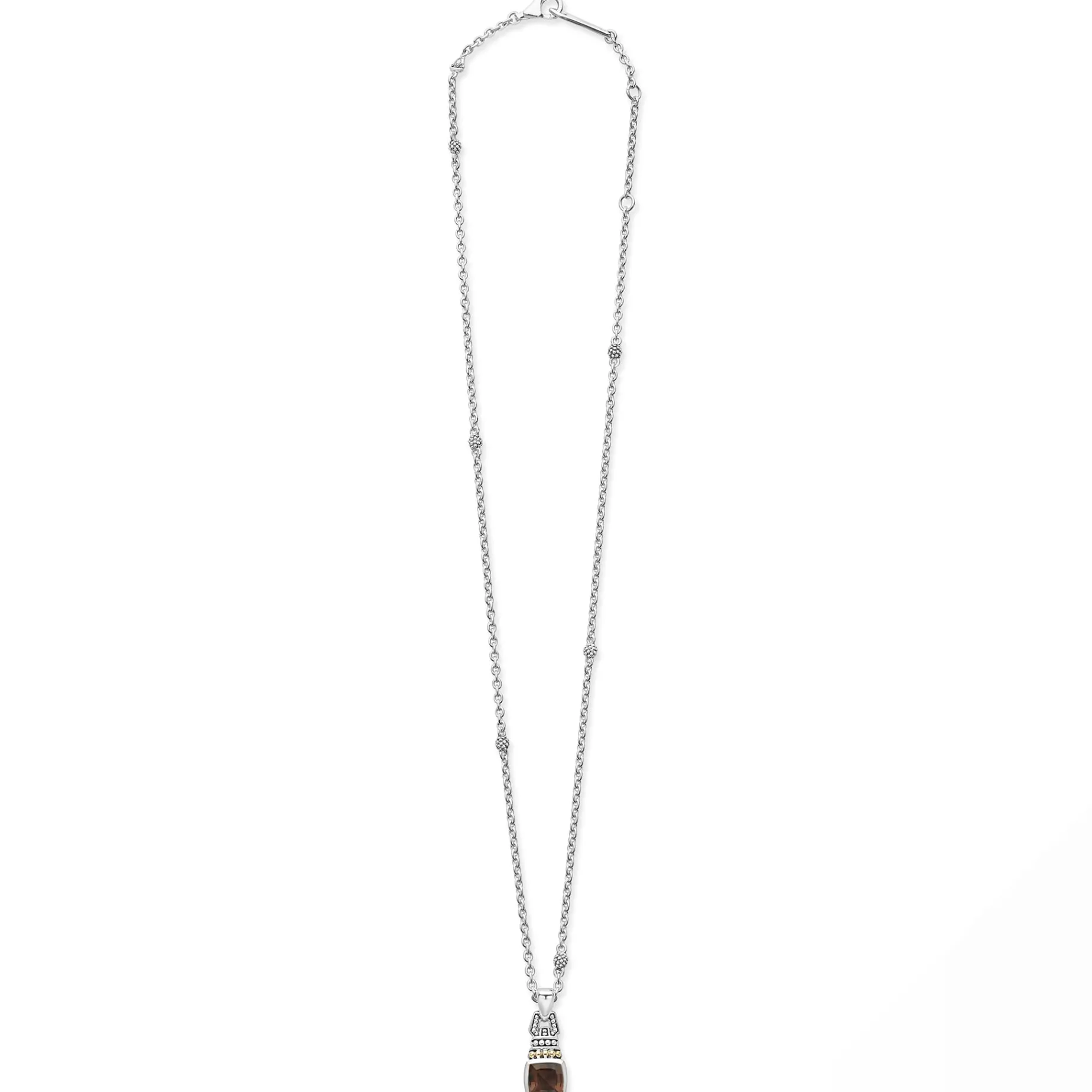Smokey Quartz Gemstone Pendant Necklace