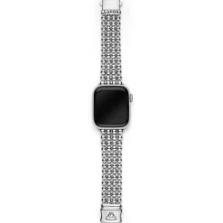 Stainless Steel Infinite Caviar Beaded Watch Bracelet - 38-45mm