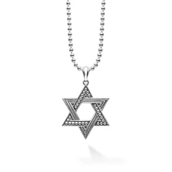 Star of David Amulet Necklace