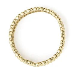 Statement 18K Gold Caviar Bracelet | 20mm