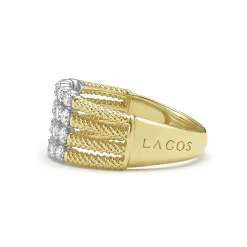 Superfine Diamond Statement Ring