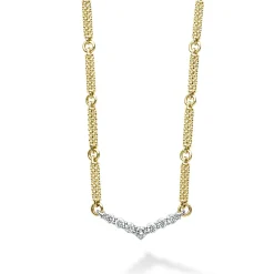 Superfine Diamond Station Necklace