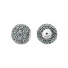 Swiss Blue Topaz Earring Backs