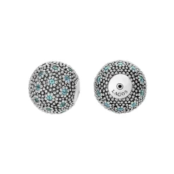 Swiss Blue Topaz Earring Backs