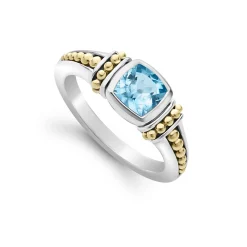 Swiss Blue Topaz Ring