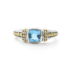 Swiss Blue Topaz Ring