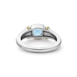 Swiss Blue Topaz Ring