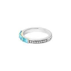 Swiss Blue Topaz Stacking Ring