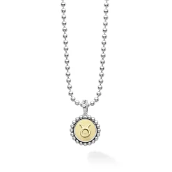Taurus Zodiac Charm Necklace