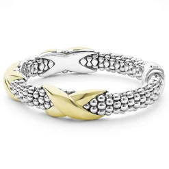 Three Station X Caviar Bracelet | 9mm