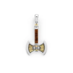 Tiger Eye Axe Amulet