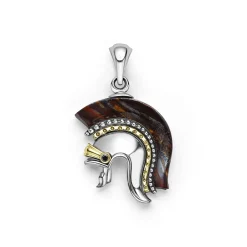 Tiger Iron Helmet Amulet