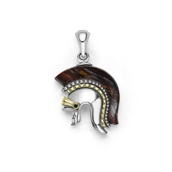 Tiger Iron Helmet Amulet