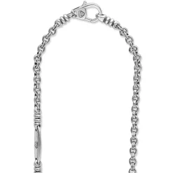 Tiger Iron Long Horn Pendant
