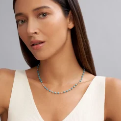 Turquoise Beaded Necklace