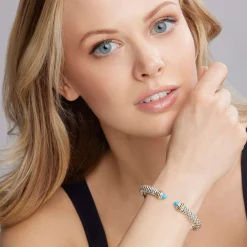 Turquoise Cuff Bracelet | 8mm