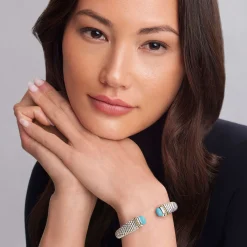 Turquoise Cuff Bracelet | 12mm