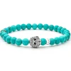 Turquoise Skull Bracelet