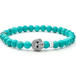 Turquoise Skull Bracelet