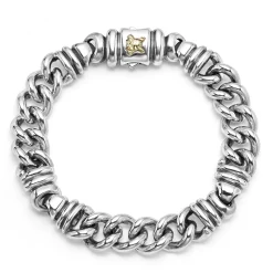 Twist Curb Chain Bracelet | 12mm