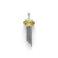 Two-Tone Column Amulet