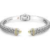Two-Tone Cuff Bracelet