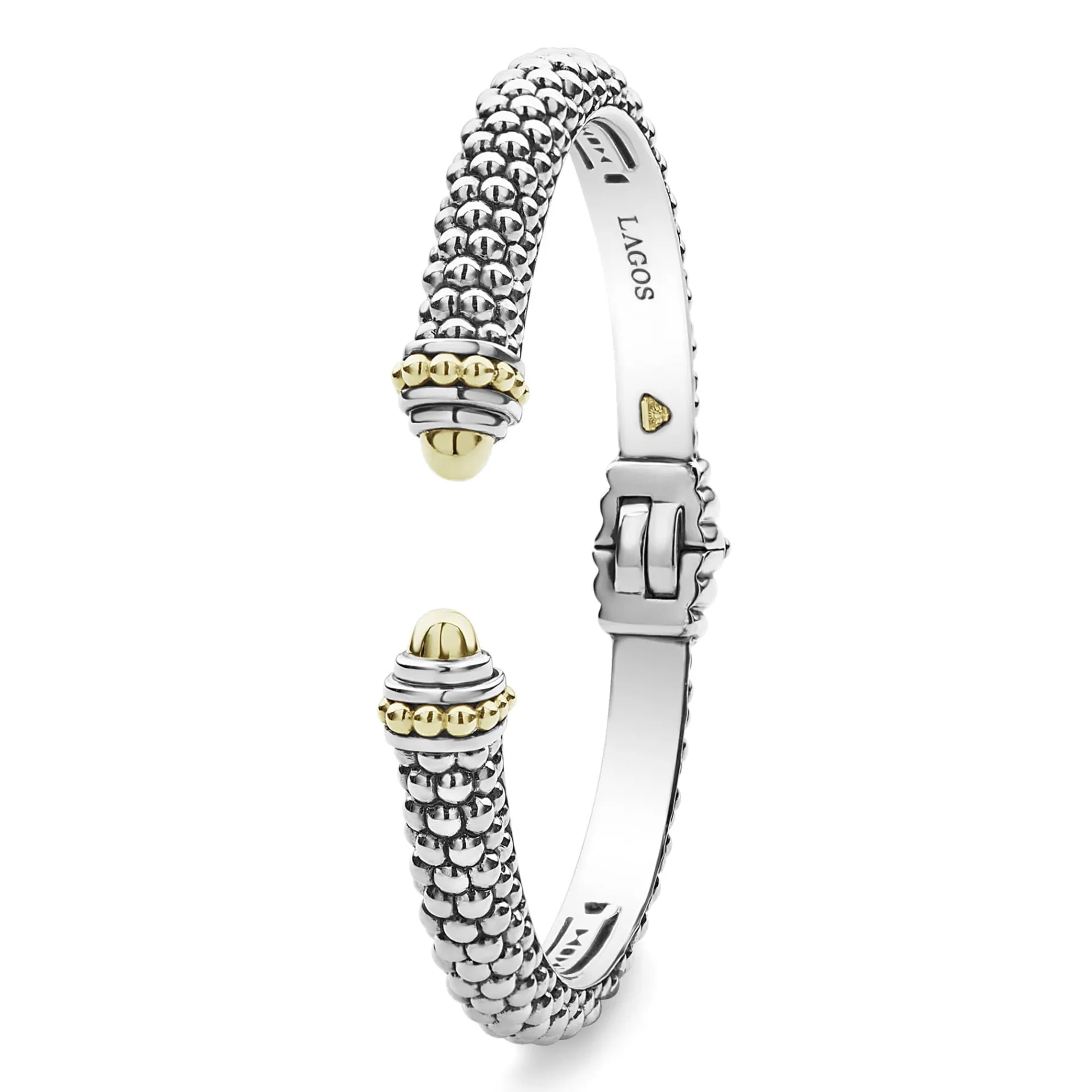Two-Tone Cuff Bracelet