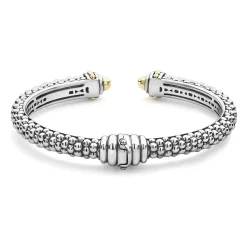 Two-Tone Cuff Bracelet