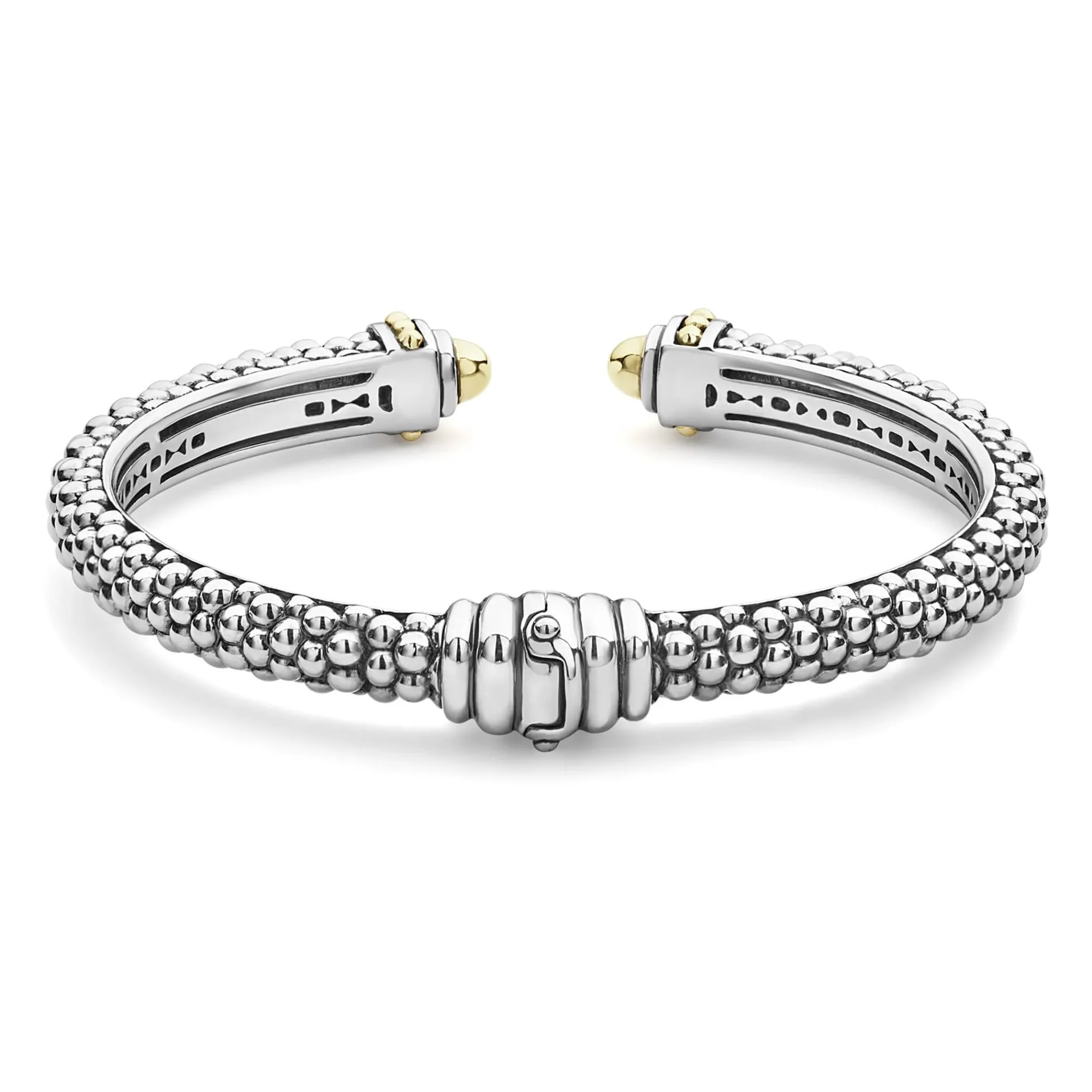 Two-Tone Cuff Bracelet