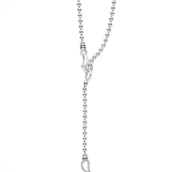 Two-Tone Diamond Pendant Necklace