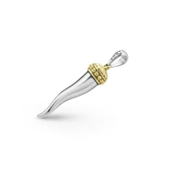 Two-Tone Horn Amulet