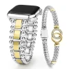 Two-Tone Interlocking Diamond Smart Caviar Gift Set