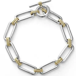 Two-Tone Link Bracelet