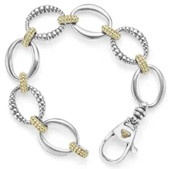 Two-Tone Link Bracelet