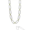 Two-Tone Link Necklace
