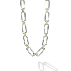 Two-Tone Link Necklace