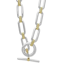 Two-Tone Link Necklace