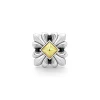 Two-Tone Medieval Stud Earring