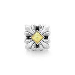 Two-Tone Medieval Stud Earring