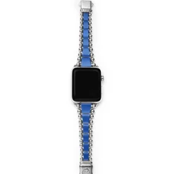 Ultramarine Ceramic and Stainless Steel Watch Bracelet-42-49mm
