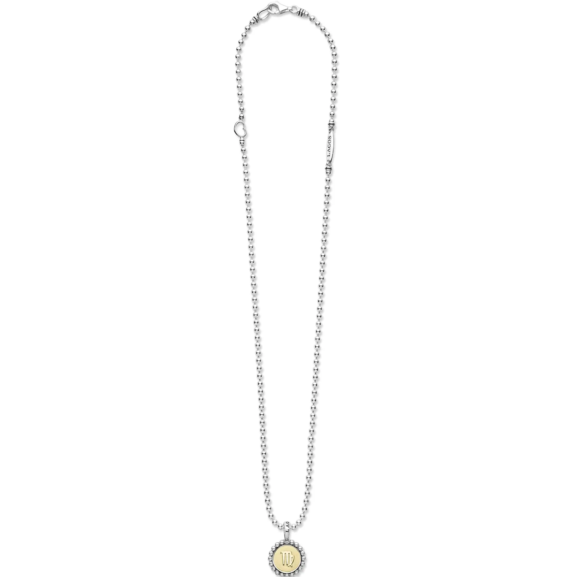 Virgo Zodiac Charm Necklace