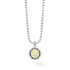 W Initial Charm Necklace