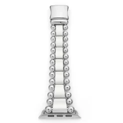 White Ceramic and Stainless Steel Watch Bracelet-42-49mm